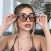 Vintage Women Sunglasses Men Square Shades Brand Designer Sun Glasses Male Female Glasses Uv400