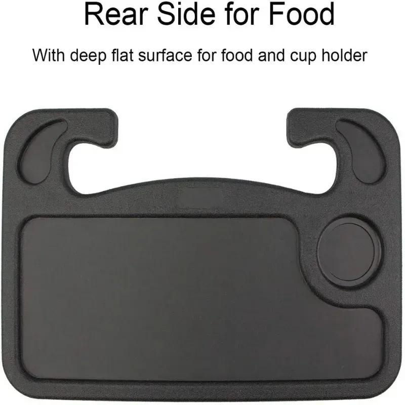Car Travel Table Laptop Desk for Tesla Model 3 X S Y Multifunctional Steering Wheel Table Eating Notebook Holder Accessories