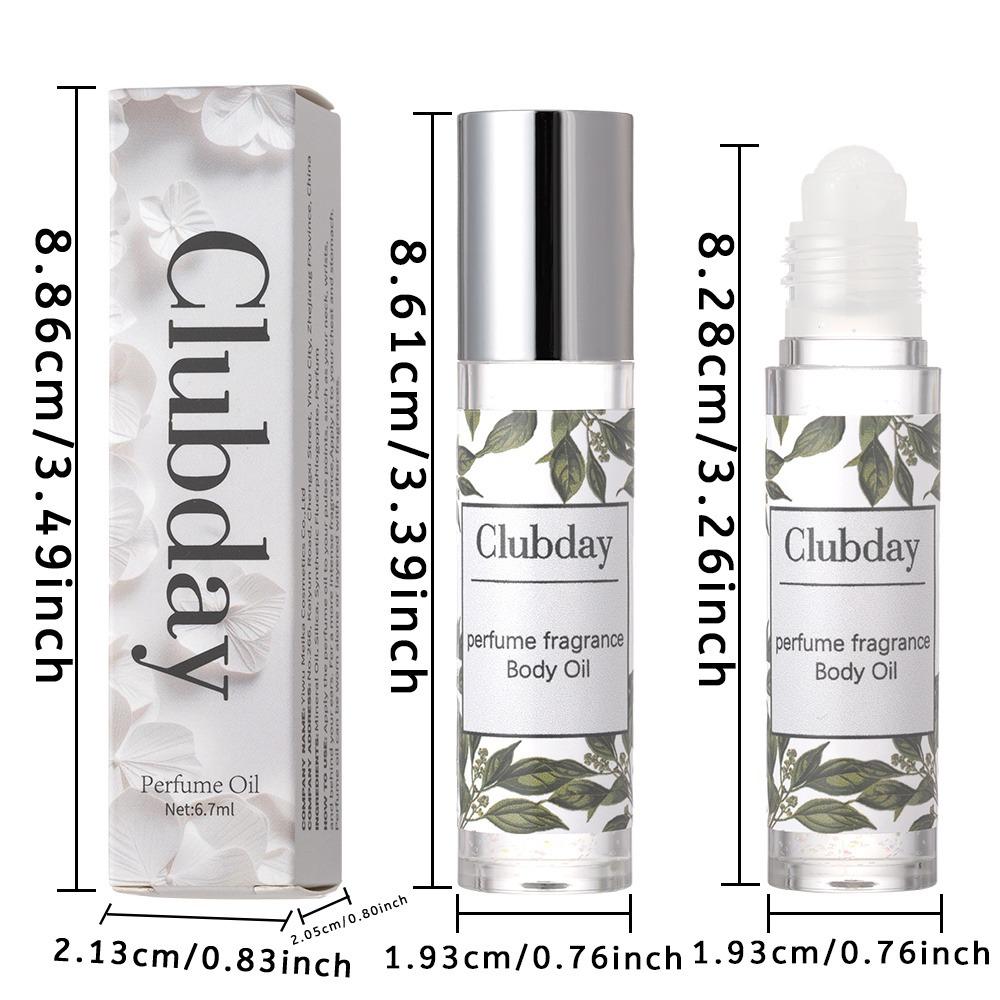 Long-lasting floral scent, moisturizing and fine shimmer. Brightening and highlighting body oil. Roll-on design for easy application