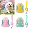 Dog Harness With Cartoon Design For Small Breeds Breathable And Lightweight Pet Accessory