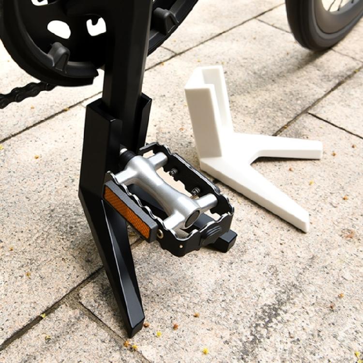 Fahrräder Hinterer Gepäckträger Mountainbike Seitenständer Kunststoffständer Pedalrahmen Parkhalterungen Langlebig