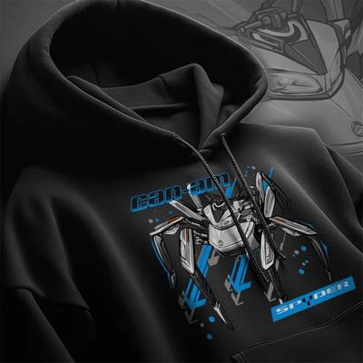 Can-Am Spyder F3 2015 - 2018 Motorcycle Hoodie Pullover for 3-Wheel Riders