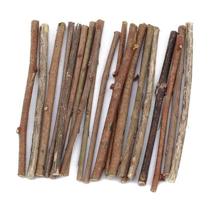 20 PIEZAS Palo de Madera Rama de Sauce Tronco Discos de Madera Palos Suministros para Manualidades DIY Para Boda Fiesta Fondo Pintura Decoración