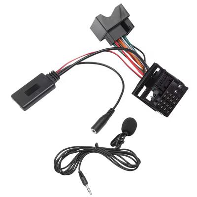 Car Radio Audio Music Device Bluetooth 5.0 Audio Adapter Handsfree AUX Harness Wiring For Volkswagen Skoda RCD510 RNS510 RCD310
