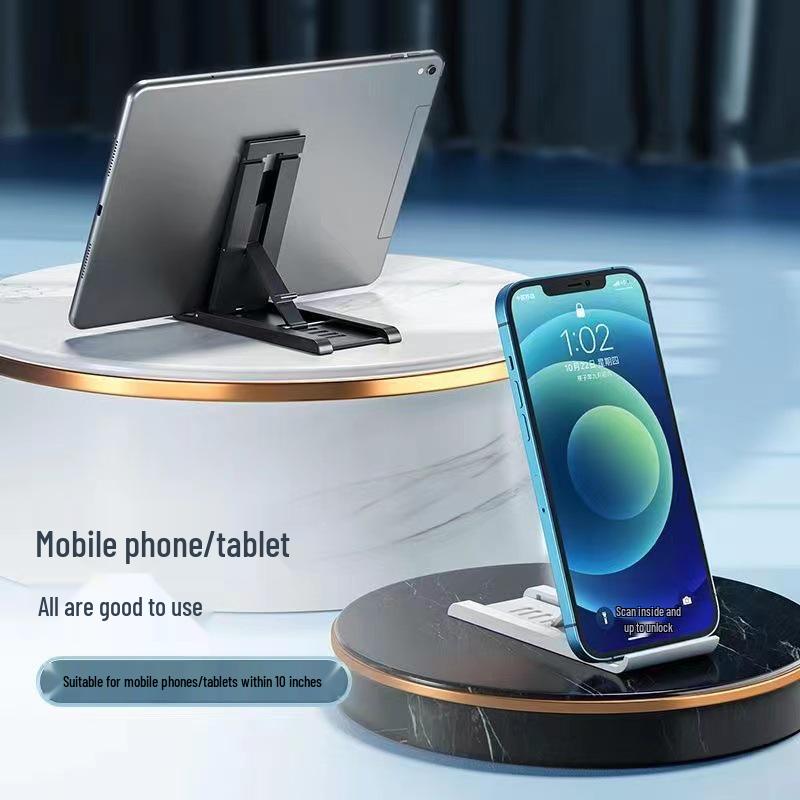 Creative Adjustable Foldable Desktop Stand for Phone & Tablet - Portable Holder Gift