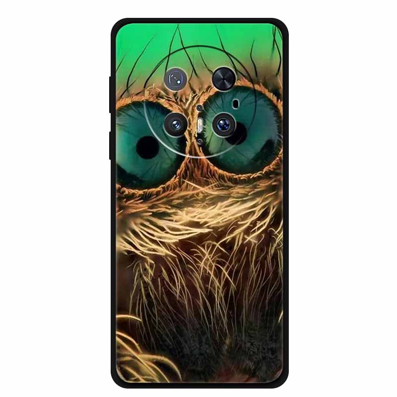 Funda For Huawei Mate 70 Pro / Pro+ 5G Cases Soft Silicone Back Cover Bumper For Mate 70 Pro+ 5G Cartoon Painted Cool Lion Coque