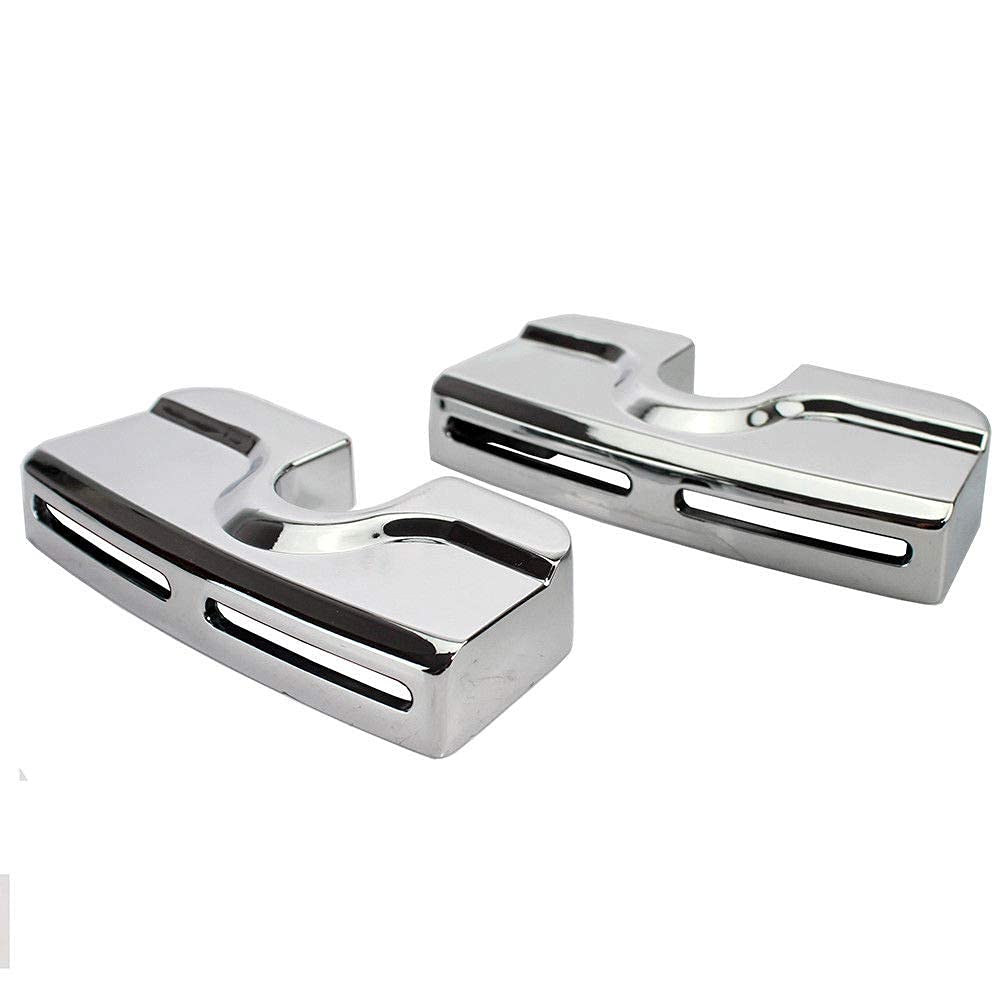 AQIMY Motorcycle Spark Plug Head Bolt Cover Aluminum Harley Softail Dyna Chrome