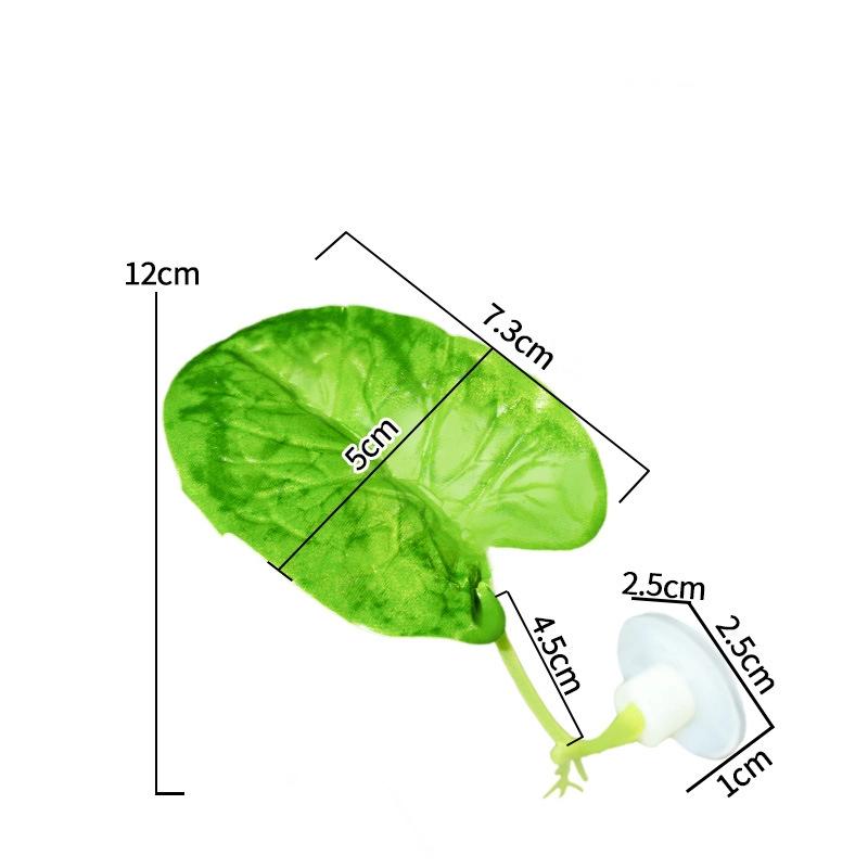 Simulated Leaves Artificial Fish Resting Leaf Fake Aquarium Plant Fish Tank Landscaping Leaf Betta Fish Spawning Leaves Hammock