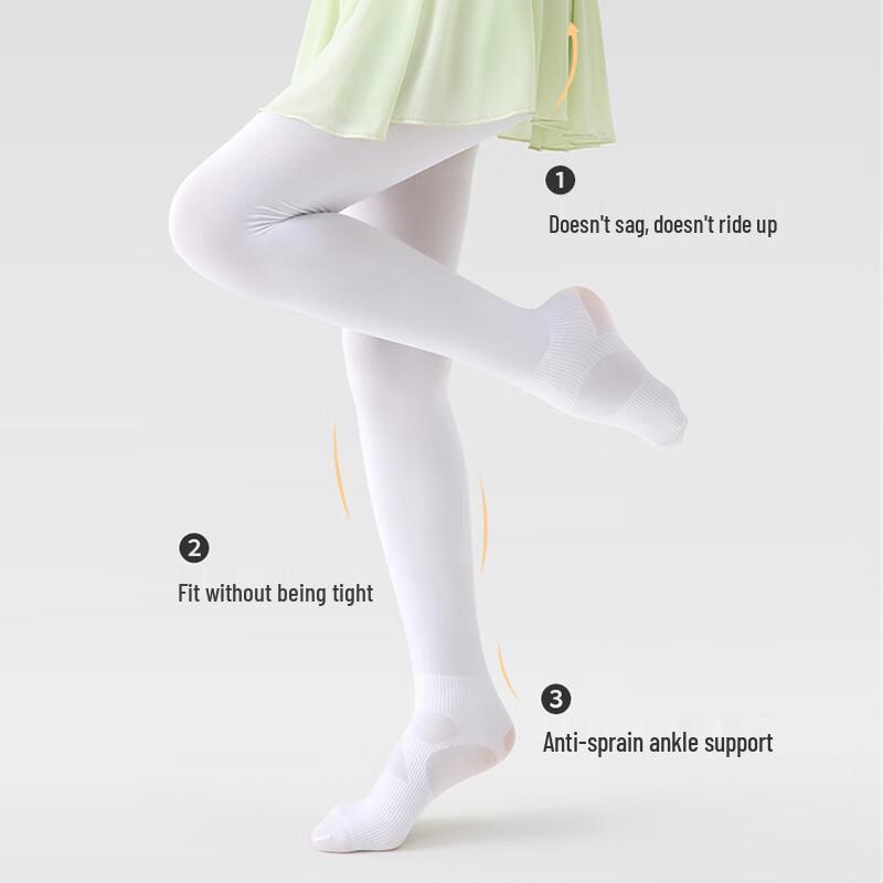 LANGSHA Girls' Thin Dance Tights