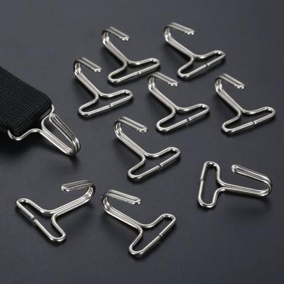 Ganchos en S con correas triangulares para asiento de coche, gancho para cojín, cortina de ducha fija, adhesivo, ganchos de pared para colgar, 10 Uds.