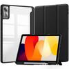For Xiaomi Pad 7 Acrylic Case with Pencil Holder 2024 Xiaomi Pad 6Pro Leather Cover Protective Shell