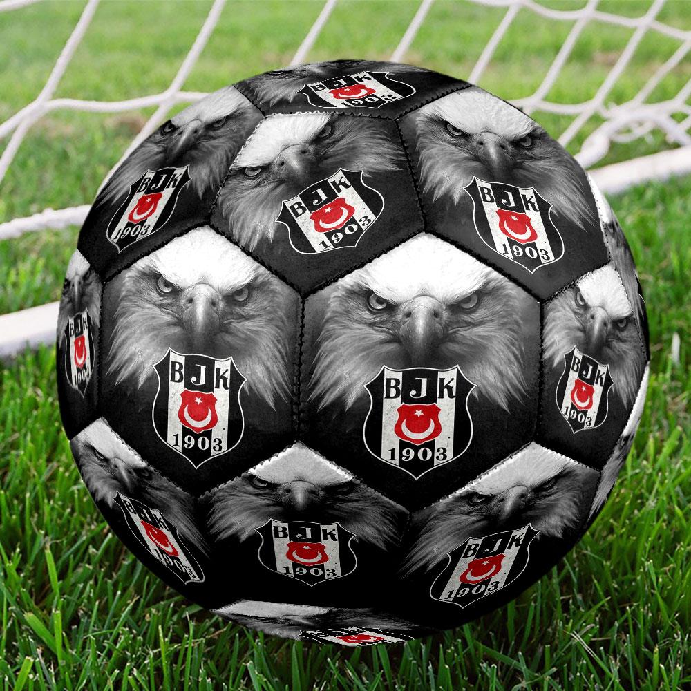 1pc Besiktas Gymnastics Club Soccer Ball Size 5 Indoor Soccer Ball Fashion Colorful Backyard Game - Great For Sports Fans Gift HE9