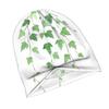 Impressão Plana 2D Hera Pintada à Mão na Parede Verde Aquarela Botânico Moderno Gorro Adulto Projetado com Estilo Urbano Descontraído Ou Elevar Fácil O