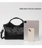 Textured Soft Leather Crossbody Handbag for Middle-Aged Women – Lightweight, Large Capacity, Perfect for Commuting.