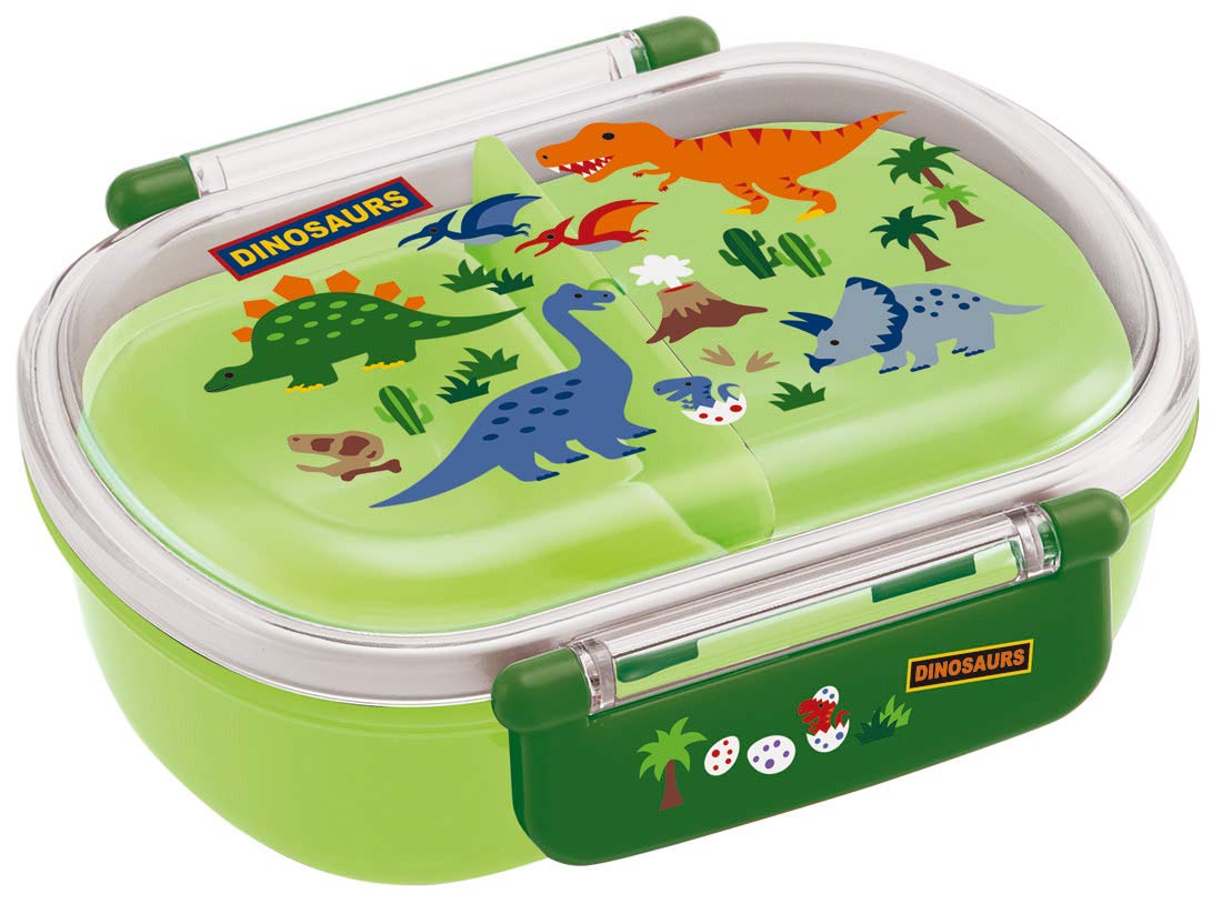 Skater Antibacterial Lunch Dinosaur Made in Children s Box, 360ml, Design, Japan, QAF2BAAG-A