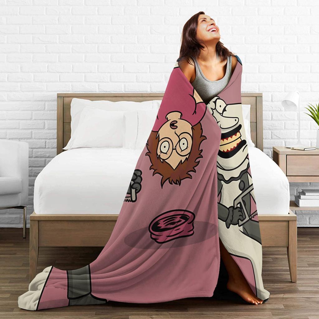 Warme Decke Kinder Reise Terrifier Bettwäsche Überwürfe Horrorfilm Flanell Tagesdecke für Couch Stuhl Sofa Bett Druck Sofa Bettbezug