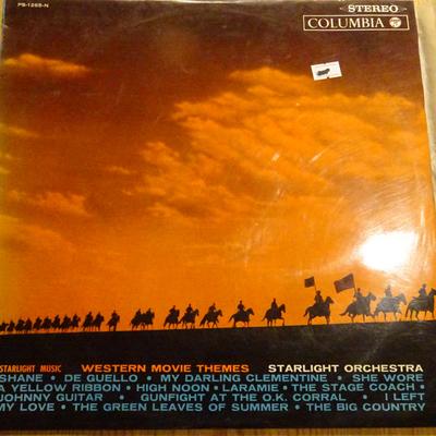 LP Record  - Starlight / Western Movie Themes PS1265N Columbia 1965 Japan Obi New Age & Easy Listening Used