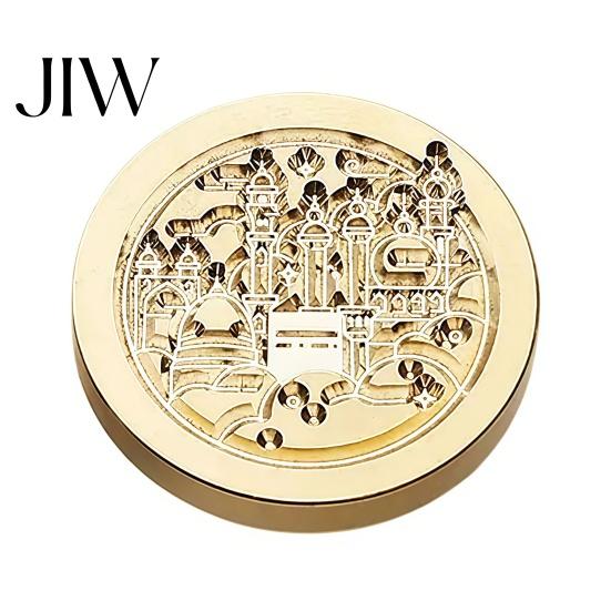 Letter Sealing Tool Brass Wax Seal Stamp Heads, Alphabet Christmas Embossed Scrapbooking Head for Envelope Gift Wrapping Journal Scrapbook Decor
