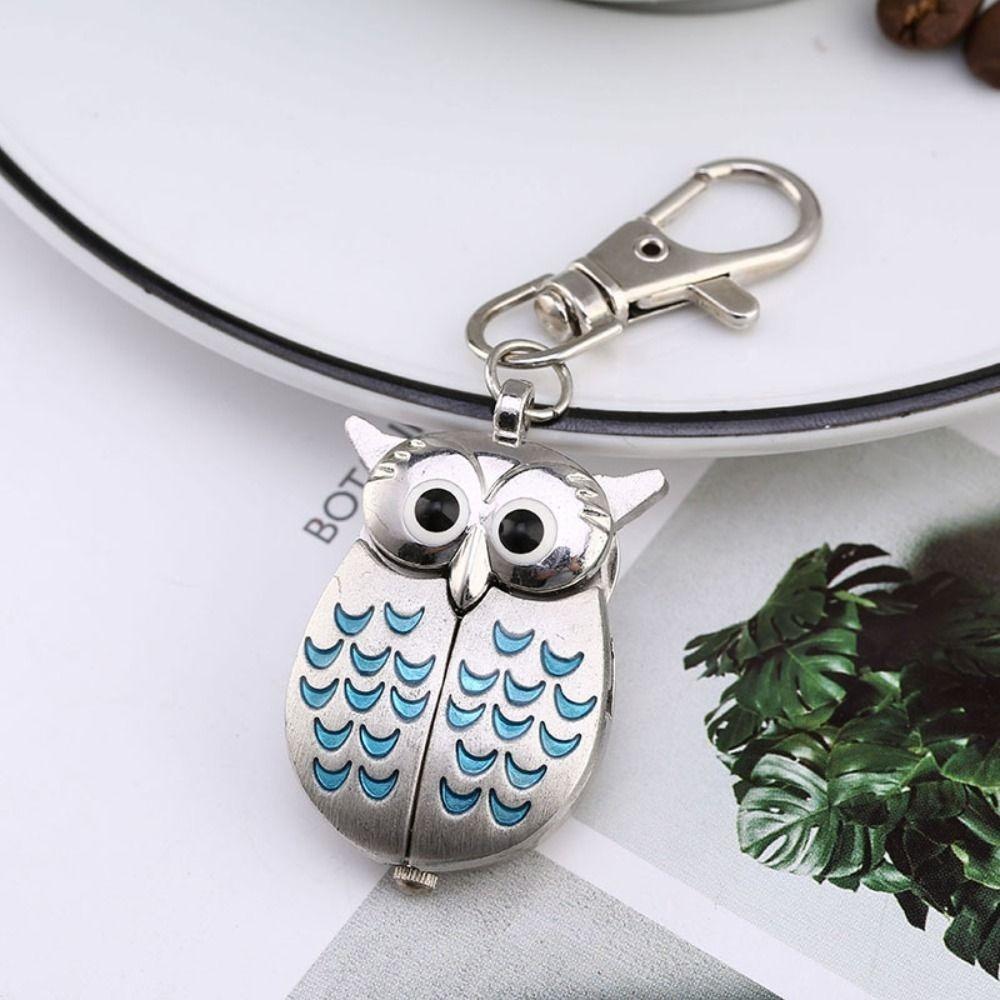 Small Necklace Hanging Watch Flip Style Children's Watches Keychain Pocket  Watch  Daily Wear