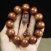 Huanghuali Sandalwood Buddhist Beads Wooden Cultural Crafts Unisex Hand String