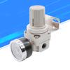 Pneumatic Pressure Regulator Ar2000-02 Air Compressor Pressure Reducing Valve Air Filter Processor Pressure Control Valve
