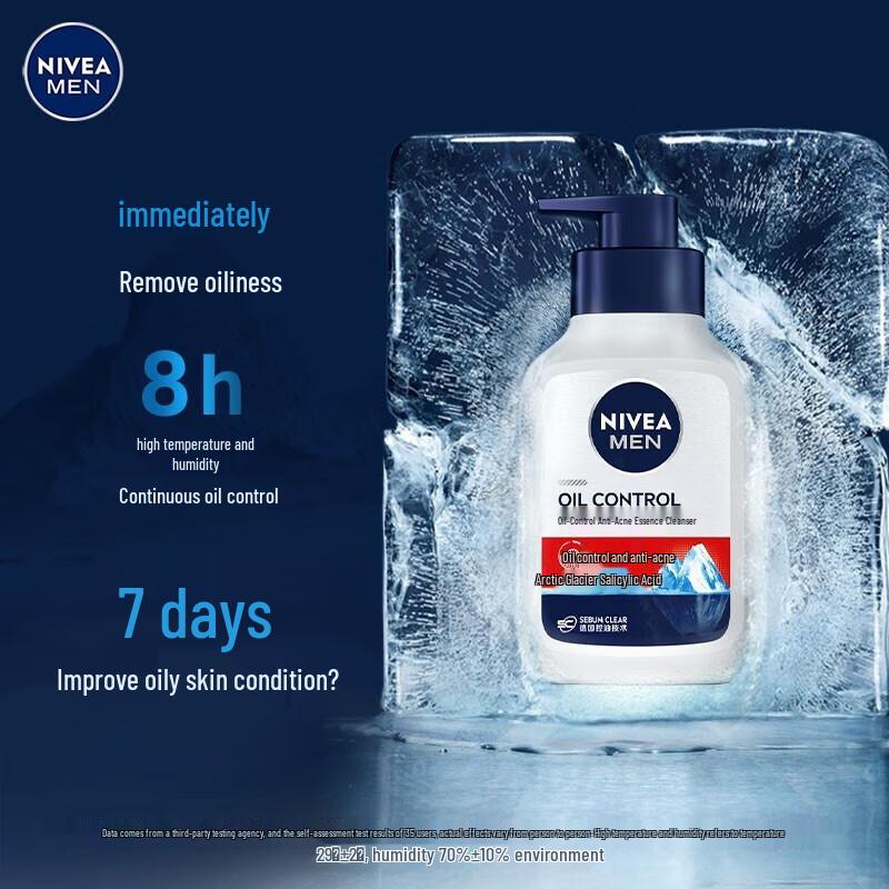 Nivea Men Icy Oil Control Hydrating Facial Cleanser