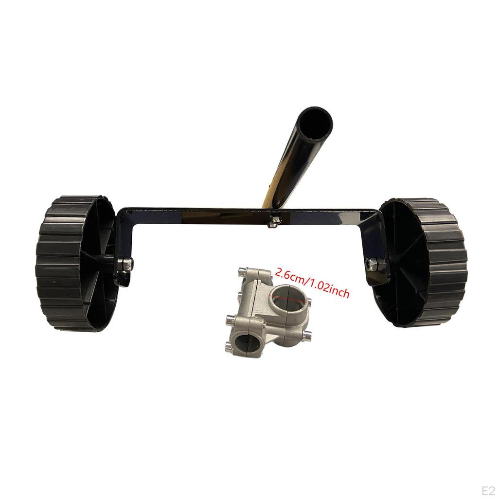 Weed Wacker Wheels Adjustable Easy Installation String Trimmer Support for Eater Walk