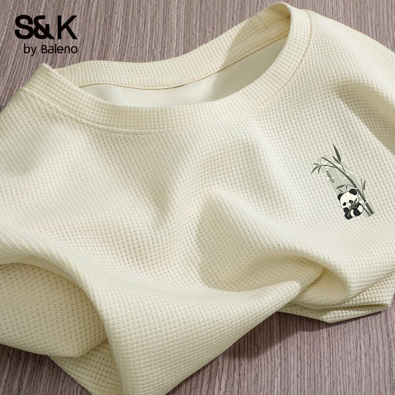 

Чоловіча футболка Baleno серії S&K з вафельною текстурою, коротким рукавом M