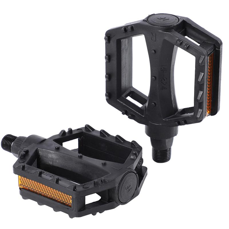 

1 Pair Kids Bike Pedals Kids Bicycle Pedals Ultralight Anti-Slip ABS Safety Warning Reflective Children Cycling