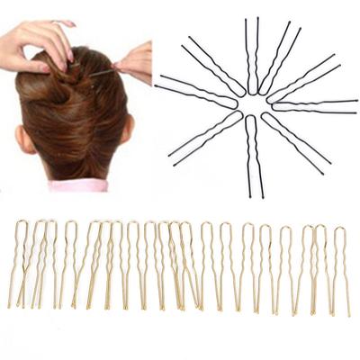 20Pcs Hair Waved U-Shaped Bobby Pin Barrette Salon Grip Clip Hairpins Hair Clip