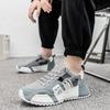 Mens Sneakers 2025Spring Chunky Breathable Running Shoes Non-slip Adds Height Vulcanize Shoes Plus Size Trainers Tenis Masculino