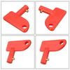 5Pcs Plastic Spare Keys Battery Cut Off Kill Isolator Switch Spare Keys Auto Boat Marine Cut Off Switch Key Car Accessorie