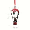 Christmas Tree Decorations, Christmas Hot Air Balloons, Parachute Pendants, Creative Christmas Decorations, Christmas Tree Pendants