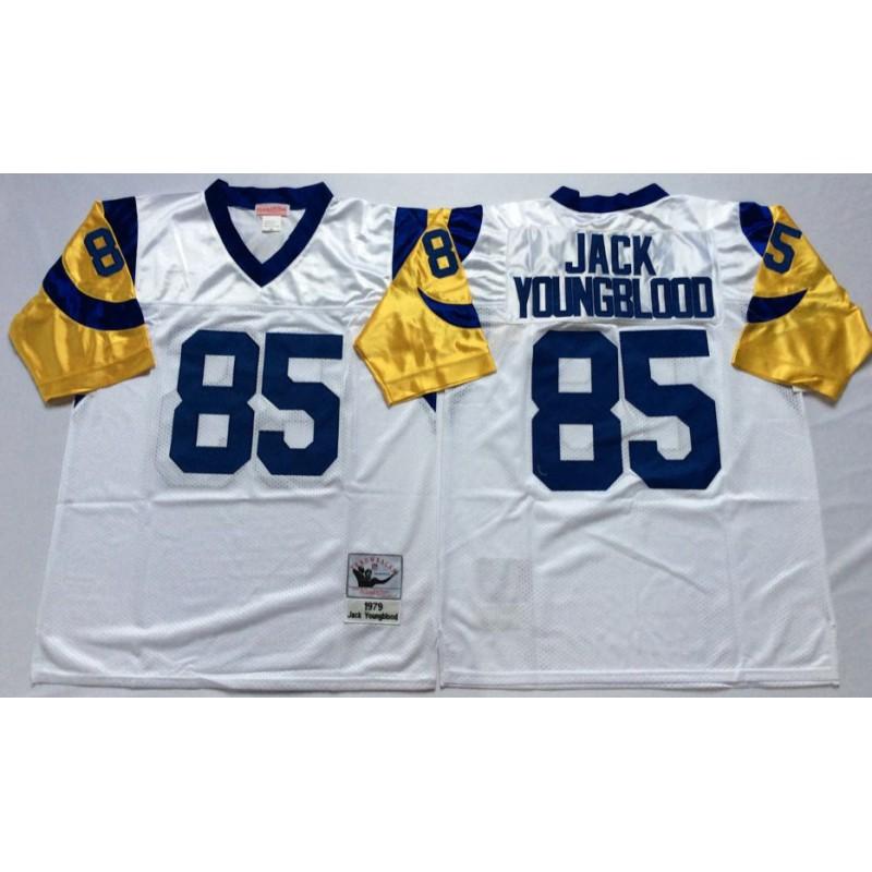 Los Angeles Rams NFL Vintage Jersey Men Women Cotton Sports Fan Apparel Retro Football Uniform