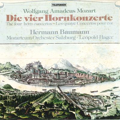 LP Record HERMANN BAUMANN, LEOPOLD HAGER, MOZ - Wolfgang Amadeus Mozart: Horn Conce K17C8314 TELEFUNKEN 1979 Japan Obi Classical Used