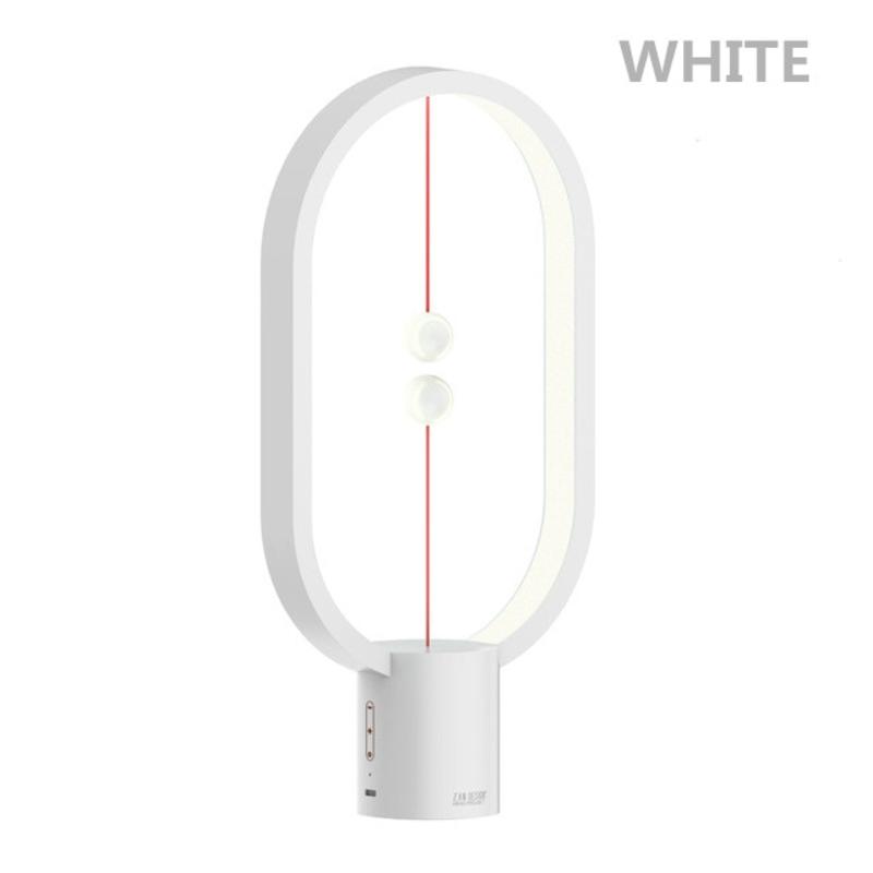 Dropship USB Battery HengPro Balance LED Table Lamp Ellipse Magnetic Air Sw