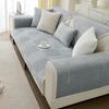 Thicken Plush Sofa Cushion Mat Non Slip Modern Simplicity Sofa Towel Home Couch Winter Milk Plush Sofa Cover For Living Room