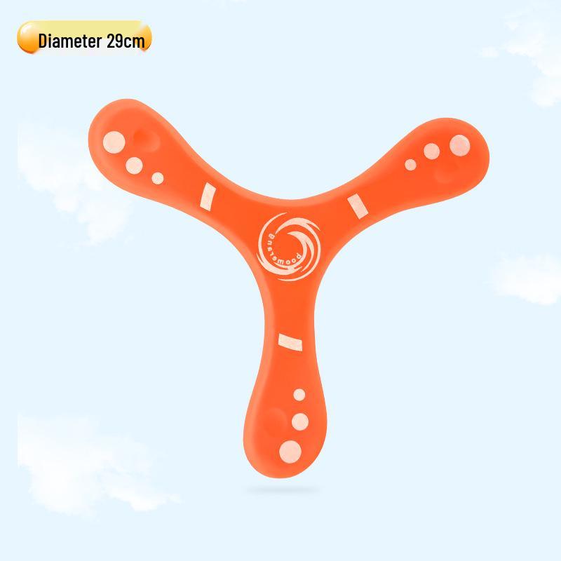 

Трехлопастный бумеранг из пенопласта ЭВА: Фрисби ручной работы с мягким возвратом для детей и взрослых для развлечений на открытом воздухе