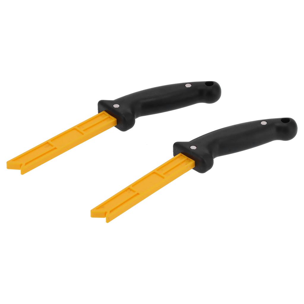 2Pcs Magnet Woodworking Push Stick ABS AntiSlip Saw RustResistant Hand Operated Tools