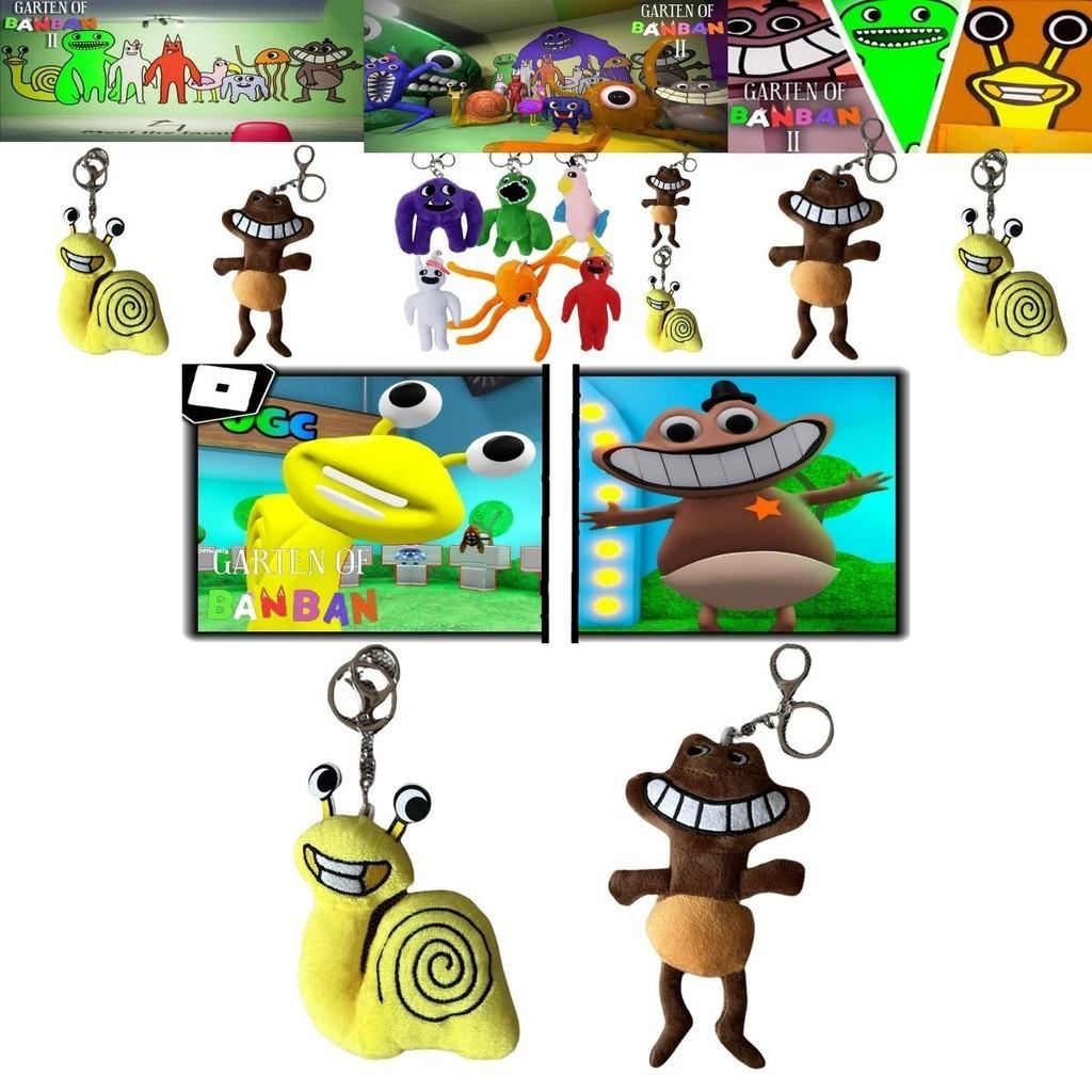 Garten Of Banban Plush Keyring With Short Plush Material Small Animal Toy For Teen Accessories