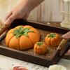 Baking Molds Cake Molds Baking Supplies Pumpkin Shape Dessert Molds ABS Texture Baking Accessories Suitable for Baking