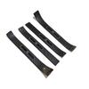 AVANZA ALZA Carbon Fiber Door Sill Strips for Interior & Exterior Protection