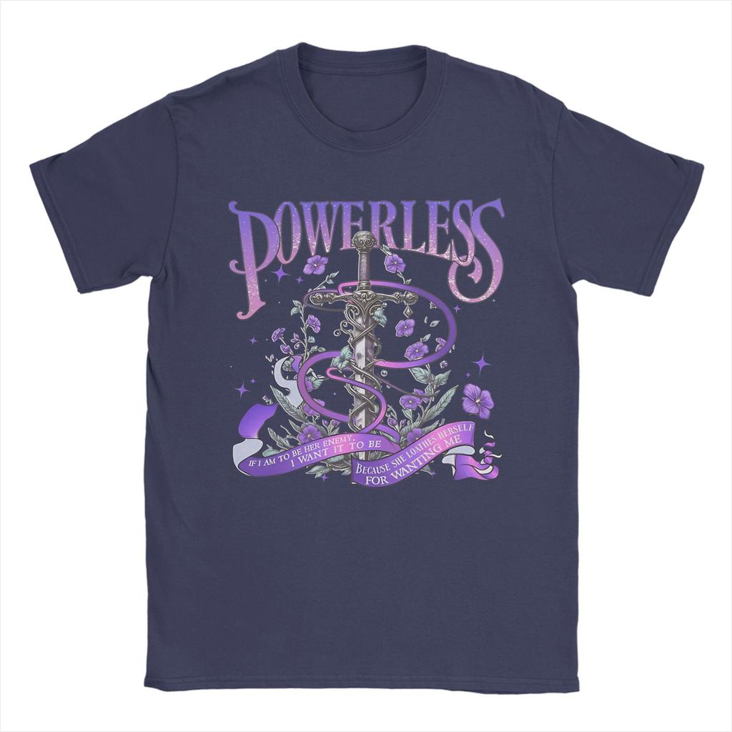Humorous Dark RoUnisexce Fantasy Book Series  TShirt for Unisex Round Collar Cotton T Shirts Kai Azer Tee Shirt Plus Size Clothing