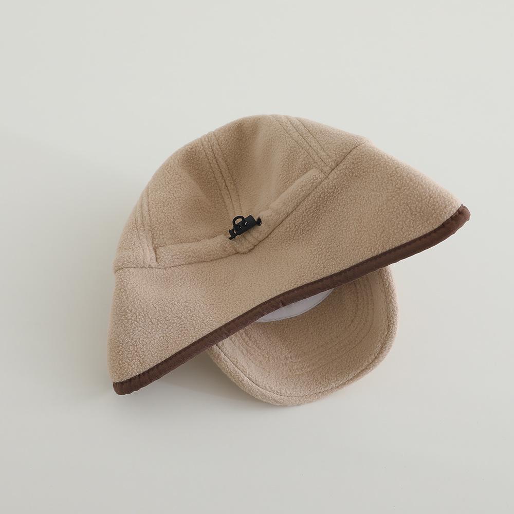Kinder Herbst/Winter Lammwolle Baseballkappe mit Ohrenschutz
