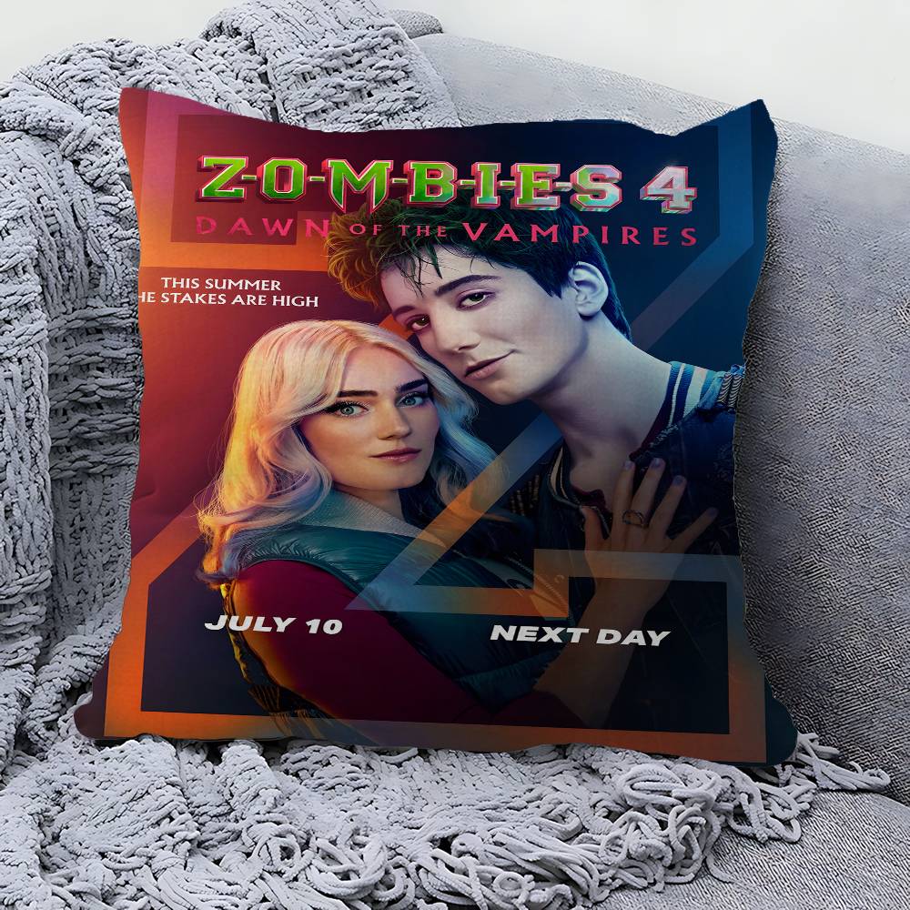 Zombies Dawn Of The Vampires Movie Pillowcase Toon Gift Cushion Cover Bedroom Home Sofa Chair Seat Decor Pillow Case