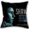 New Arrival Shawn Mendes Pillowcase Cotton Linen Fabric Square Zipper Pillowcase 45X45Cm Wedding Decorative Pillow Cover