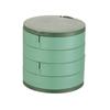 Rotating Multi-Layer Jewelry Box Elegant Ear Accessory Organizer for Living Room, Bedroom, and Study Dust-Proof, Modern Simplicity Design