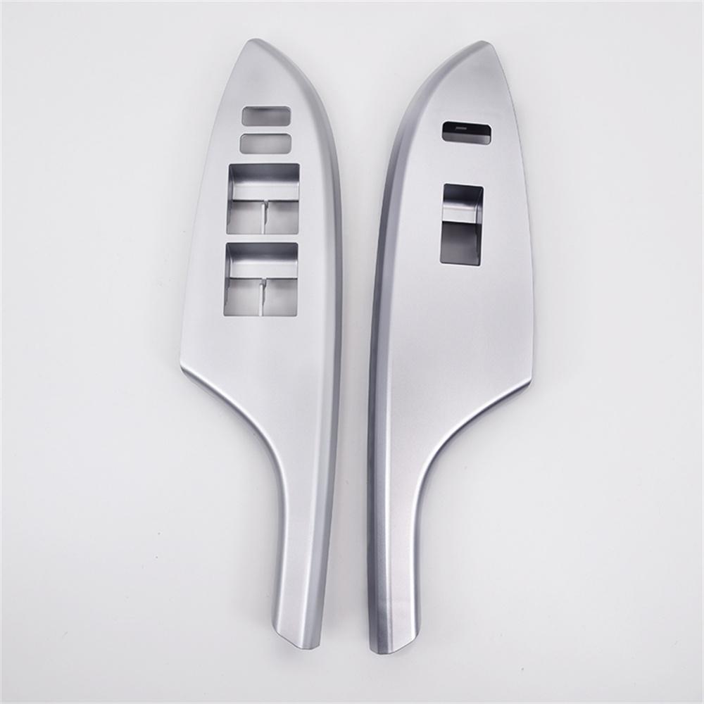 4pcs Door Window Switch Trim Cover Bezel Panel For Toyota Corolla 2009-2013 LHD Only