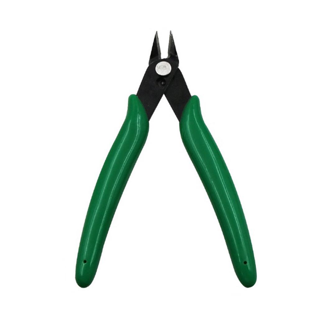 Dark Green Diagonal Pliers DIY Pliers Light Spring Oblique Mouth High-speed Tool Steel Ergonomic Design Exceptional Hardness
