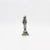 Vintage Designs Standing Maria Figurine Antique Metal Religous Figure Sculpture Miniature Ornament Spiritual Decoration